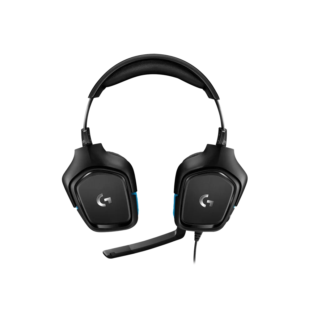 Logitech Wired Gaming Headphone DTS X 2.0 50 mm Audio Drivers (G431) view 2